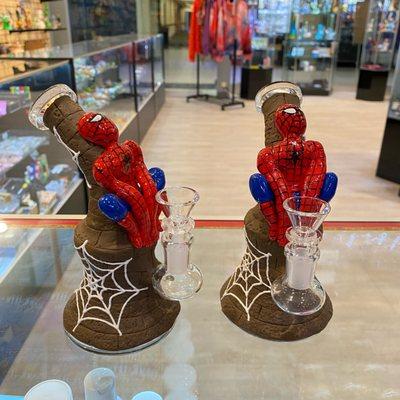 Spider man waterpipe #bong #smokeshop #vapeshop #headshop