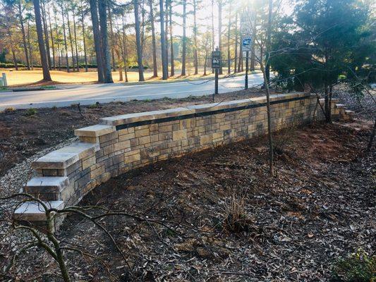 Custom Retaining Wall