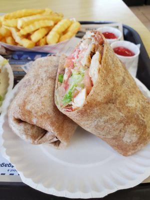 Chicken BLT wrap