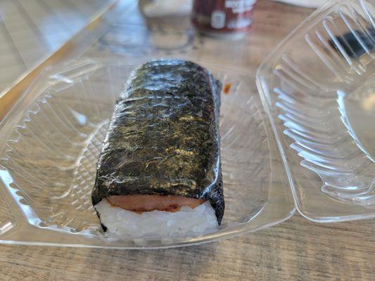 My son got the Spam Musubi for an appetizer