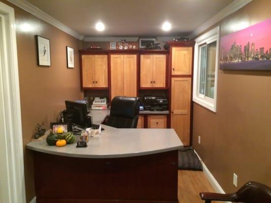 Newly remolded waiting room at Stewies Tire and Auto Service