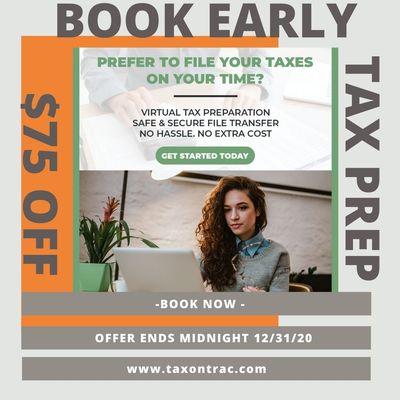 Book Early and Save