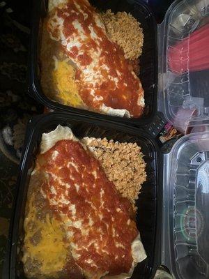 Wet Burrito Dinner!