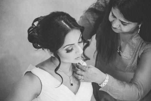 Bridal hair & makeup done by nisha