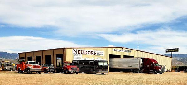 Neudorf Enterprises,  LLC.  For all your Diesel repairs.  24 hour mobile repair.