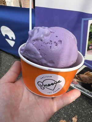 Ube ice cream