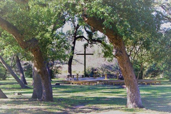 Outdoor Chapel for weddings or worship services.