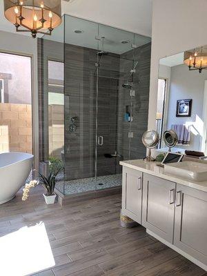 Beautiful bathroom in our North Phoenix newest listing