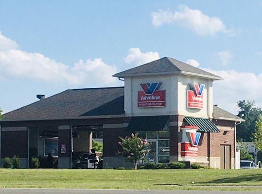 Valvoline across from Staples Mill Plaza