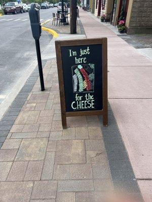 Sidewalk sign