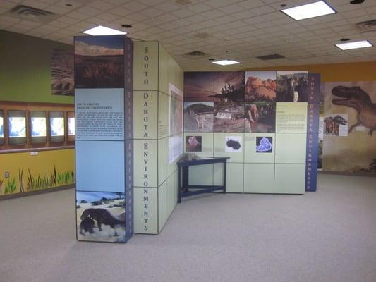 "South Dakota Environments: A Window to Past Times," is now on display. Explore how our environment has changed over time.