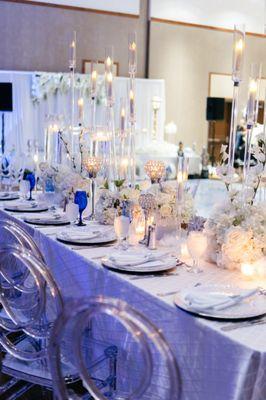 breathtaking table set up