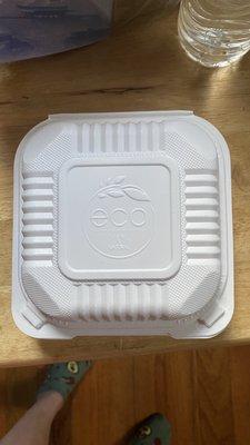 Eco takeout box