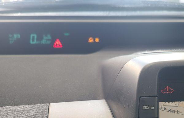 Prius Warning Lights -- Hybrid System Problem