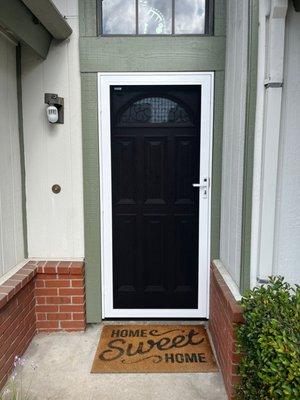 After Photo Featuring Crimsafe Security Door.