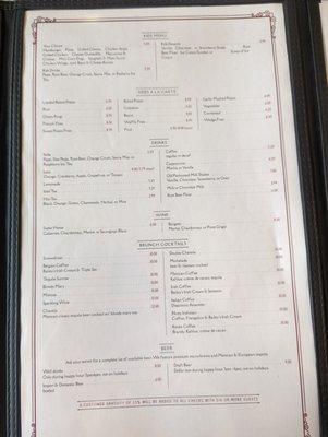 Menu 7/2023