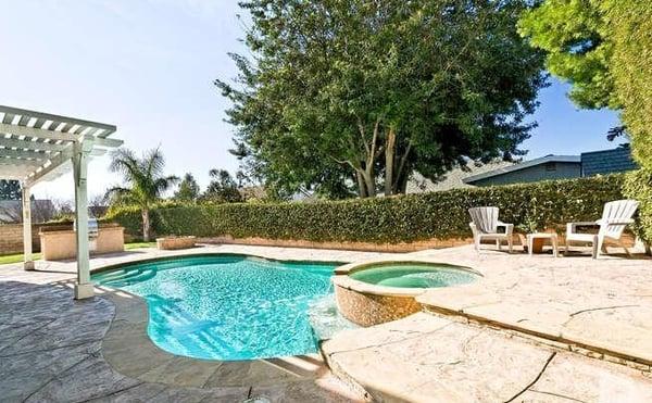 Nice pool Home Sold by Blanca!