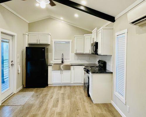 Hill Country RV Park Model Tiny Homes Kitchen