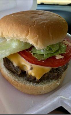 Mountainburg cheeseburger