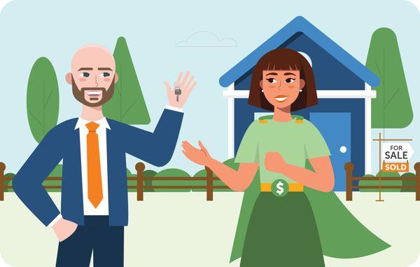 Accept.inc turns homebuyers who need a mortgage into cash buyers. It's like a cash-buying superpower!