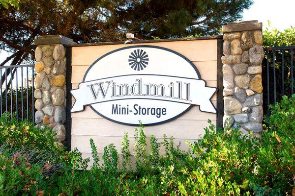 Windmill Mini Storage Sign