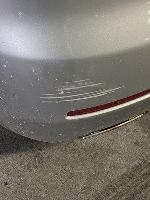 City parking damage