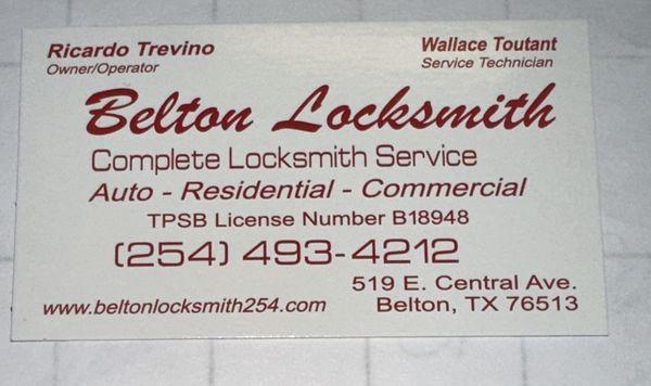 Belton Locksmith