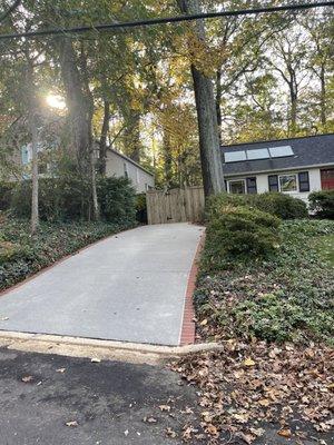 AFTER- Driveway