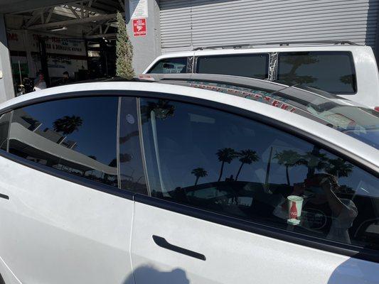 Tesla model 3 tint