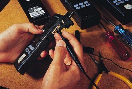 Two-way radio repair service