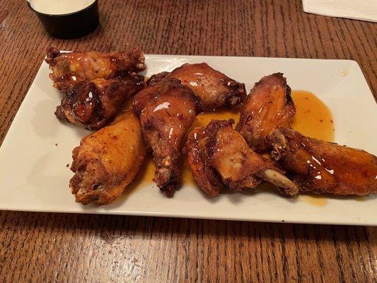 Honey garlic wings (delish)