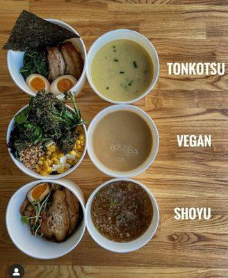 Enjoy our selection of Ramen to takeout .