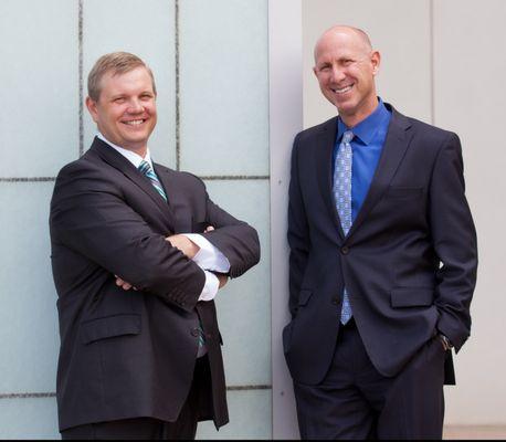 Todd and Doug, Peak Legal's criminal defense and family law attorneys.