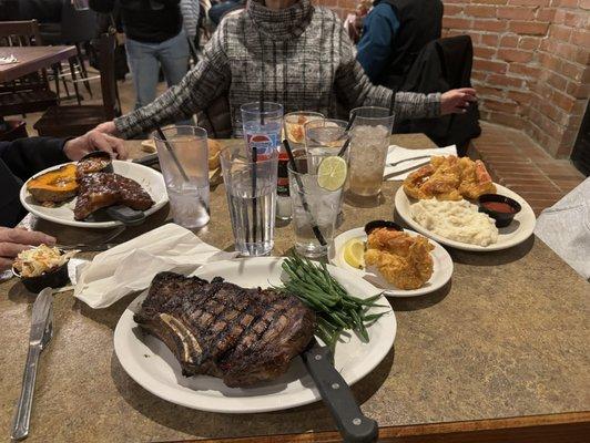 Ribeye from a local ranch.