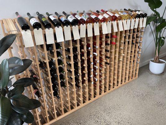 Wine wall