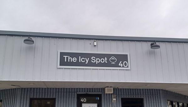 When you see this sign you know you're in the right "Spot"