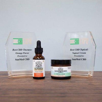 Award winning Tincture and Topical cream