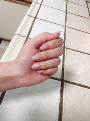 $35 acrylic + gel polish