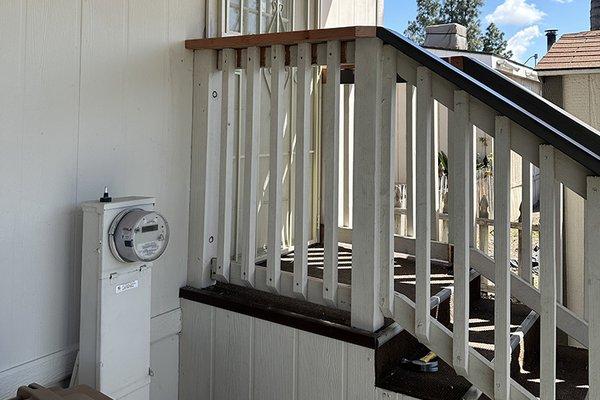 Security Door Install and Railing Repair