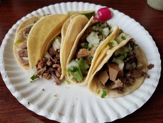 Lengua (Beef Tongue) Tacos