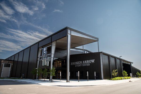 Pre-Engineered Metal Building at Broken Arrow High School Event Center