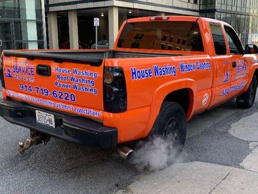 Chevy Pickup Vinyl Wrapped - Commercial Wrap & Decals