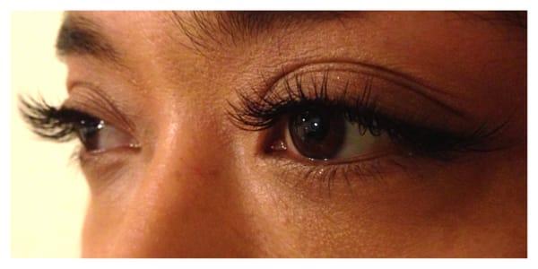 Beautiful lashes done by Gabby