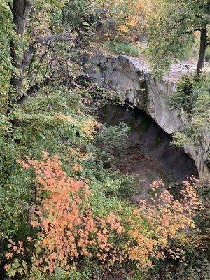 From the observation deck. No water, but amazing.