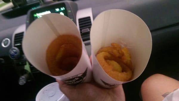 "Large" onion rings