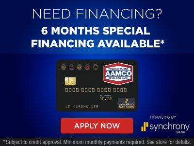 We offer great financing options!