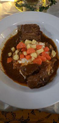 Braised Short Rib with Mash Pototoes