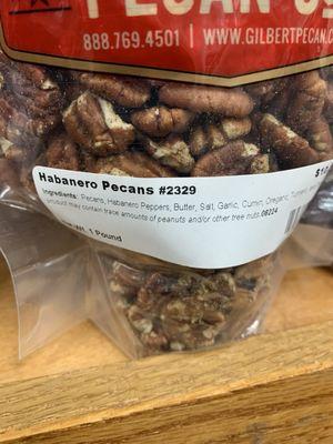 Habanero pecans. Double yum!