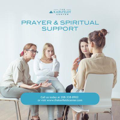 Learn more: https://www.thekarlfeldtcenter.com/prayer-and-spiritual-support/