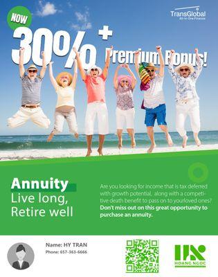 Annuity Bonus